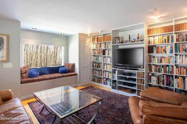 360 Brush Hill Rd, Sheffield, MA 01257 - living area featuring wood finished floors and baseboards