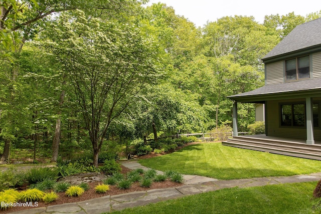 360 Brush Hill Rd, Sheffield, MA 01257 - view of grassy yard