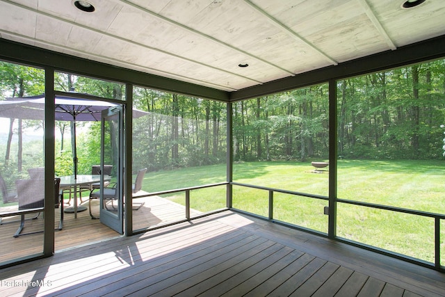 360 Brush Hill Rd, Sheffield, MA 01257 - view of unfurnished sunroom