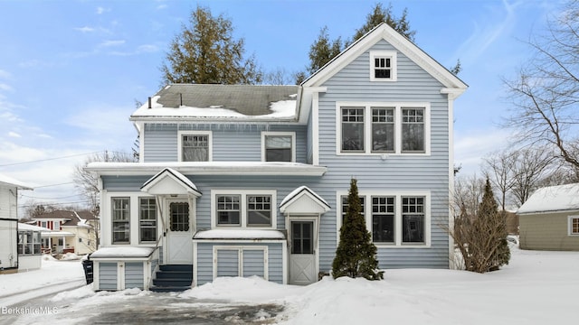 view of traditional-style home