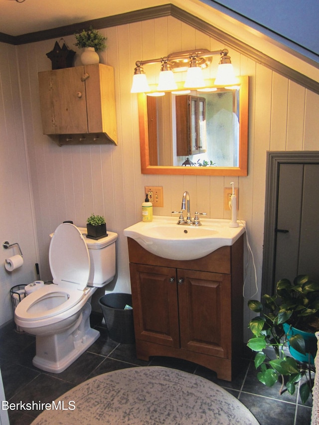 24 Turners Ave, Adams, MA 01220 - half bath with tile patterned flooring and vanity