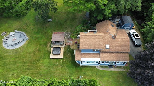 24 Turners Ave, Adams, MA 01220 - aerial view of property and surrounding area