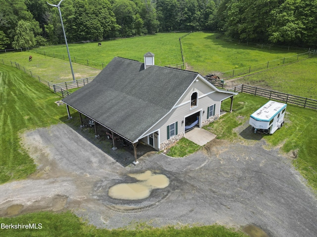 200 Easthampton Rd, Westhampton, MA 01027 - aerial view of sparsely populated area
