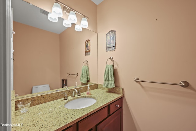 200 Easthampton Rd, Westhampton, MA 01027 - bathroom with vanity and toilet