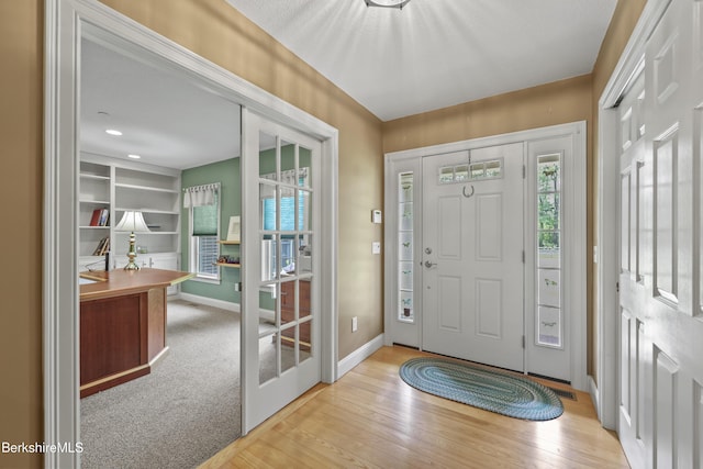 200 Easthampton Rd, Westhampton, MA 01027 - entryway with baseboards and wood finished floors