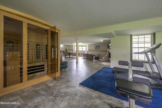 19 Aspen Way, Pittsfield, MA 01201 - exercise room featuring a sauna