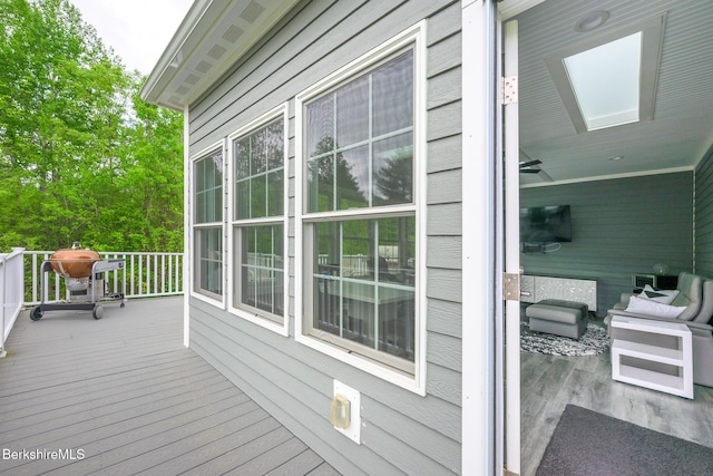 19 Aspen Way, Pittsfield, MA 01201 - view of wooden terrace