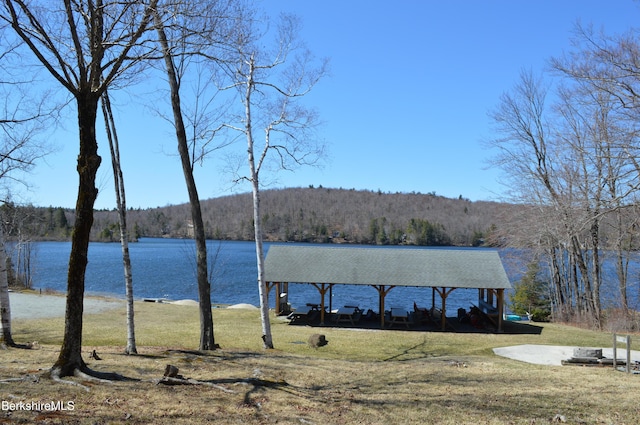 40 N Lake Way, Becket, MA 01223 - water view featuring a forest view