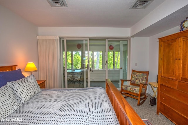 770 Summer St Unit 5D, Lee, MA 01238 - carpeted bedroom featuring access to outside