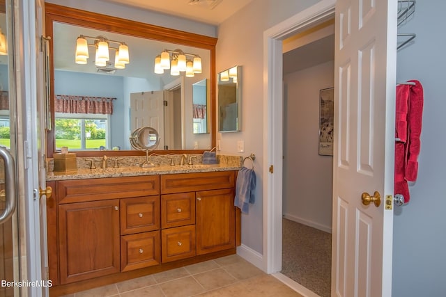 770 Summer St Unit 5D, Lee, MA 01238 - full bathroom featuring vanity and tile patterned floors