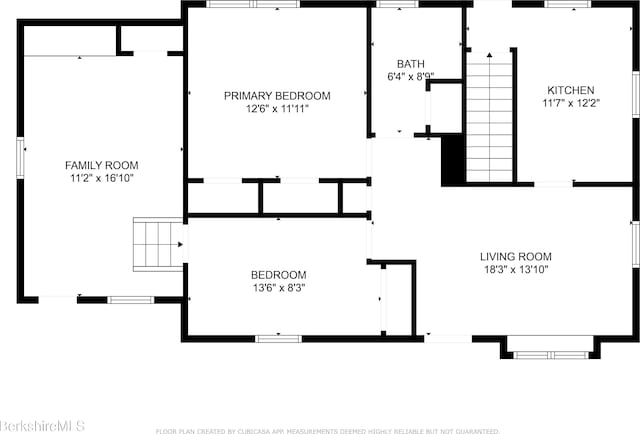 3 Burke Ave, Pittsfield, MA 01201 - view of property floor plan