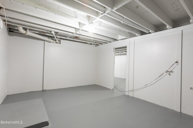 3 Burke Ave, Pittsfield, MA 01201 - view of unfinished basement
