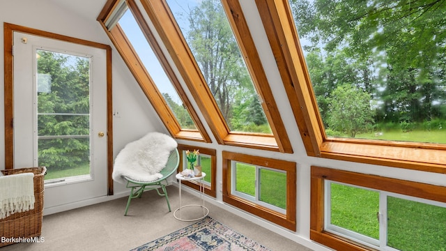 22 Delafield Dr, Lenox, MA 01240 - sunroom / solarium with plenty of natural light and lofted ceiling