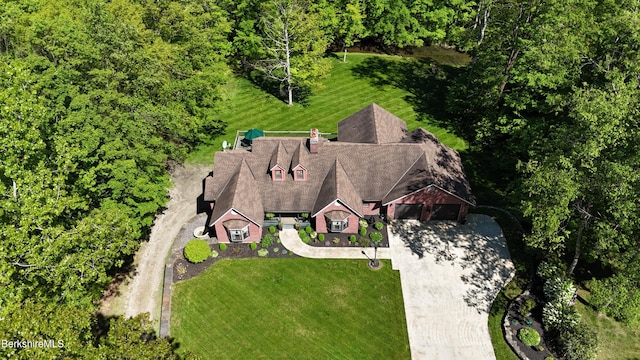 5 Victoria Ln, Lanesborough, MA 01237 - view from above of property