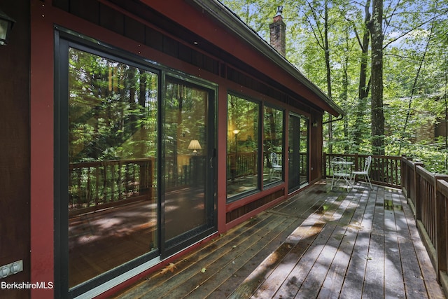 545 Leisure Lee Rd, Lee, MA 01238 - view of wooden deck