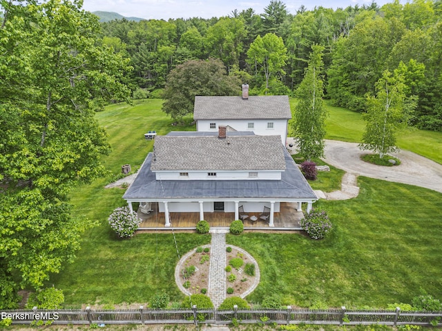 16 Glendale Middle Rd, Stockbridge, MA 01262 - view of subject property featuring a heavily wooded area