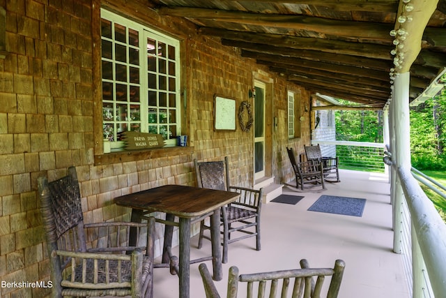 411 Bressett Rd, Williamstown, MA 01267 - view of patio
