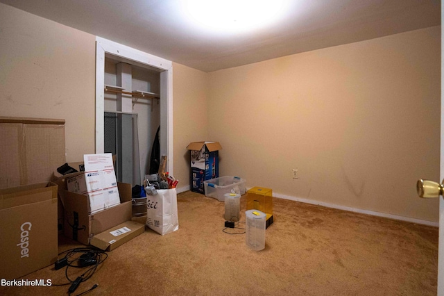 1057 Main St, Great Barrington, MA 01236 - unfurnished bedroom with carpet, baseboards, and a closet