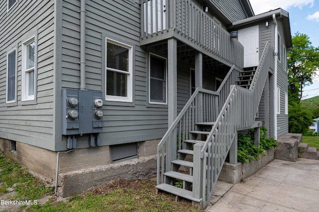 1057 Main St, Great Barrington, MA 01236 - view of property exterior featuring stairs