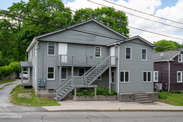 1057 Main St, Great Barrington, MA 01236 - townhome / multi-family property with stairway