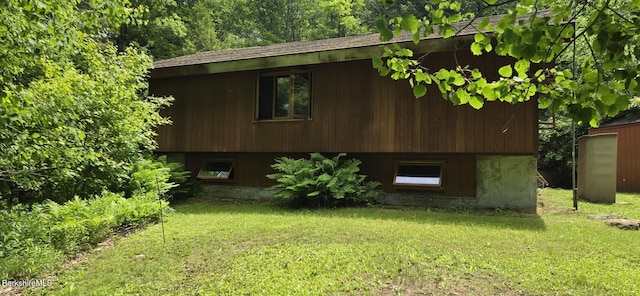 364 Otis Rd, Becket, MA 01223 - view of side of home with a lawn