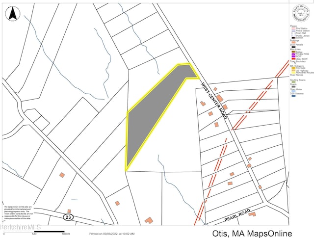 W Center Rd, Otis MA, 01253 land for sale