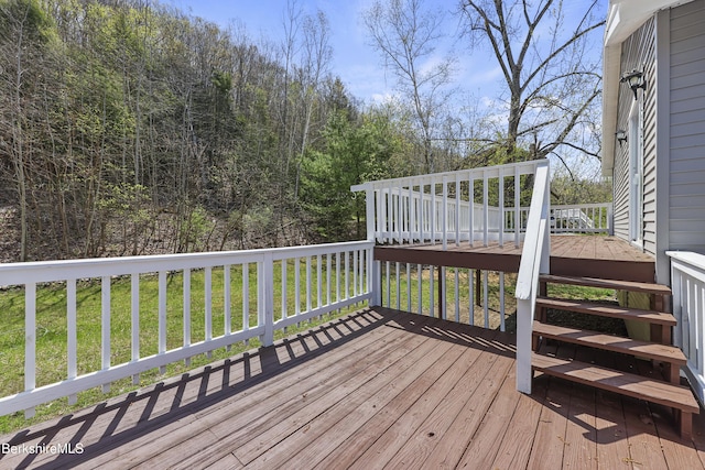 149 Wilshire Dr, Cheshire, MA 01225 - wooden deck with a lawn