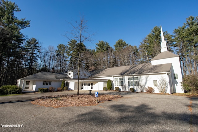 view of ranch-style home