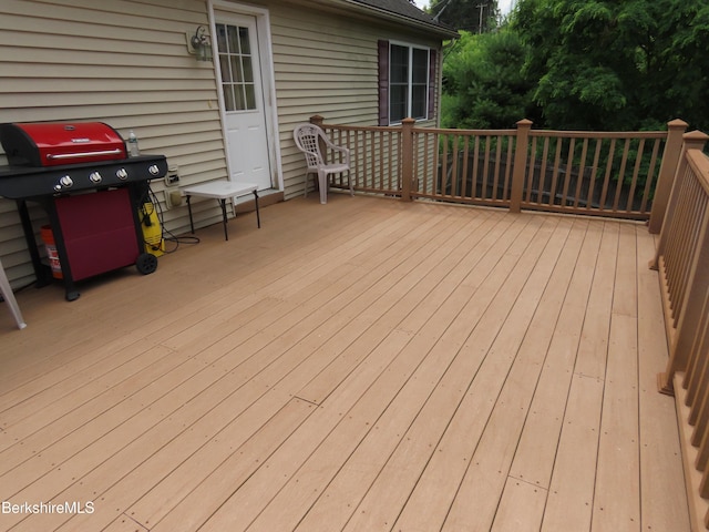 94 Gale Ave, Pittsfield, MA 01201 - deck with a grill