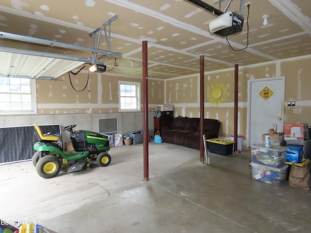 94 Gale Ave, Pittsfield, MA 01201 - garage featuring a garage door opener