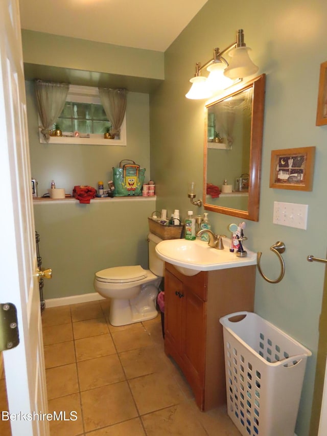 94 Gale Ave, Pittsfield, MA 01201 - half bath featuring tile patterned floors and vanity