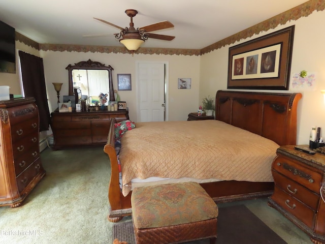 94 Gale Ave, Pittsfield, MA 01201 - carpeted bedroom featuring ceiling fan