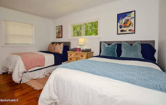 162 Ymca Rd, Becket, MA 01223 - bedroom featuring crown molding and wood finished floors