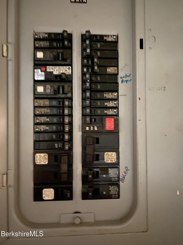 1050 Cape St, Lee, MA 01238 - utility room with electric panel
