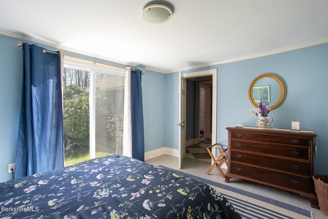 3 Lake Buel Rd, Great Barrington, MA 01230 - bedroom featuring crown molding, carpet, and baseboards