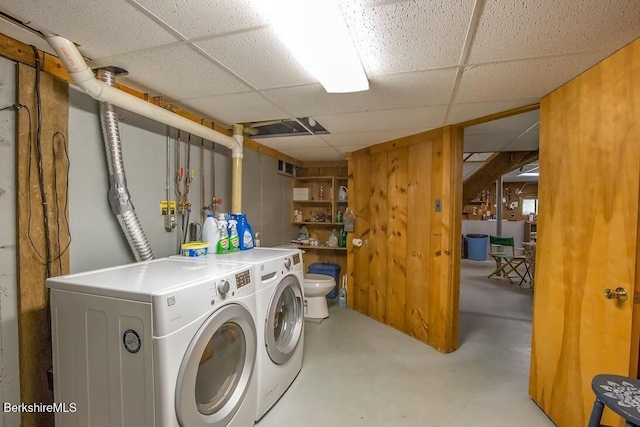 49 Bryant Rd, Otis, MA 01253 - washroom with separate washer and dryer