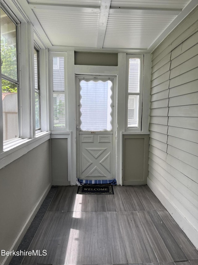 94 John St, Pittsfield, MA 01201 - unfurnished sunroom with healthy amount of natural light