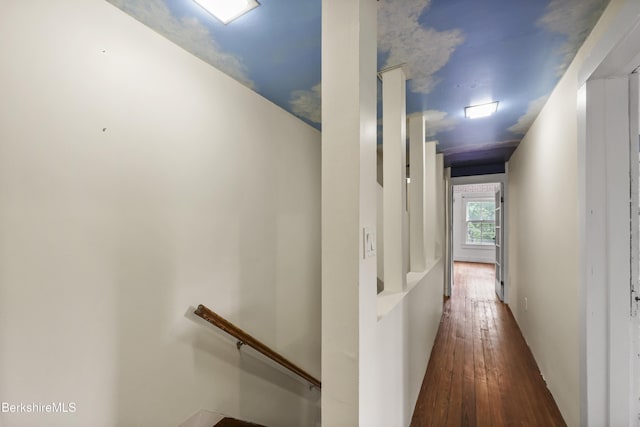 9 High St, Lenox, MA 01240 - corridor with an upstairs landing and hardwood / wood-style flooring