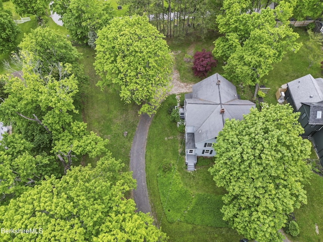 9 High St, Lenox, MA 01240 - aerial view