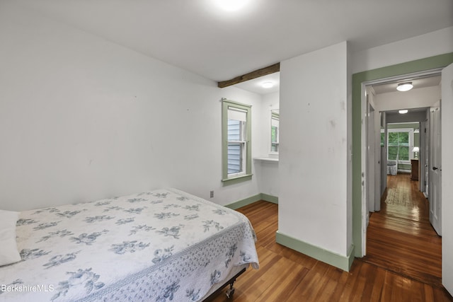 9 High St, Lenox, MA 01240 - bedroom with wood finished floors and baseboards