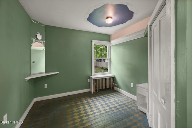 9 High St, Lenox, MA 01240 - unfurnished room featuring radiator heating unit and baseboards