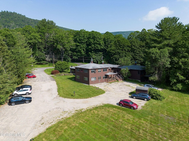 2049 S Undermountain Rd, Sheffield, MA 01257 - view from above of property with a heavily wooded area