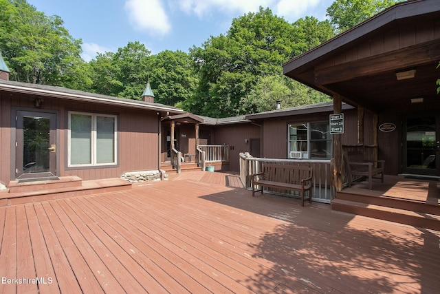 2049 S Undermountain Rd, Sheffield, MA 01257 - view of wooden terrace