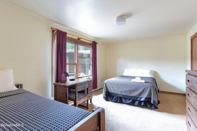 2049 S Undermountain Rd, Sheffield, MA 01257 - bedroom featuring light colored carpet