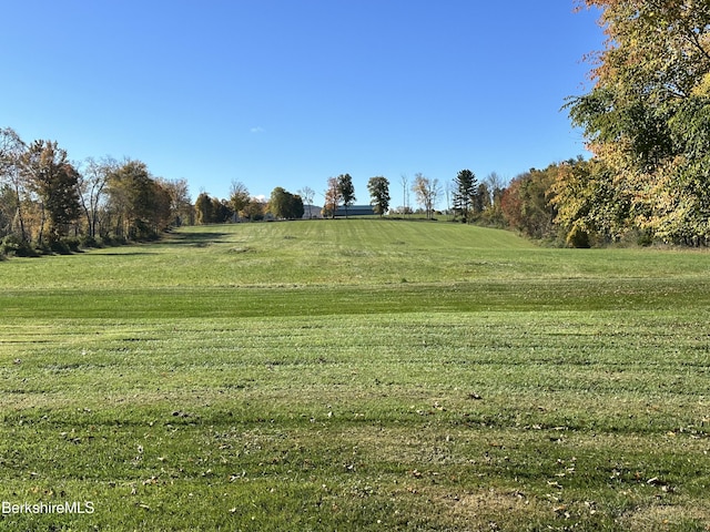 view of nature featuring a rural view