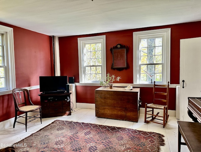 view of sitting room