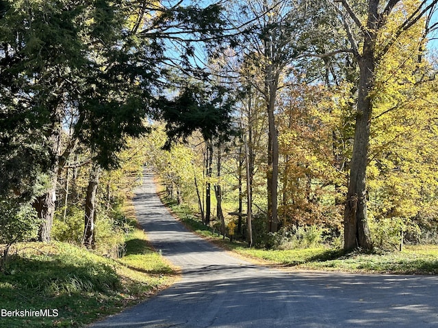 view of road