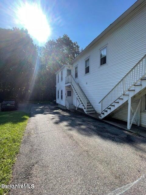 420-436 N Houghton St, Clarksburg, MA 01247 - view of home's exterior featuring stairs