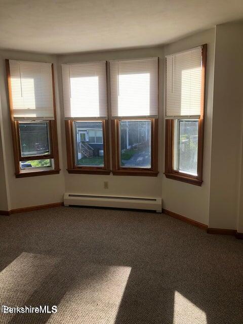 420-436 N Houghton St, Clarksburg, MA 01247 - carpeted empty room with baseboard heating and baseboards