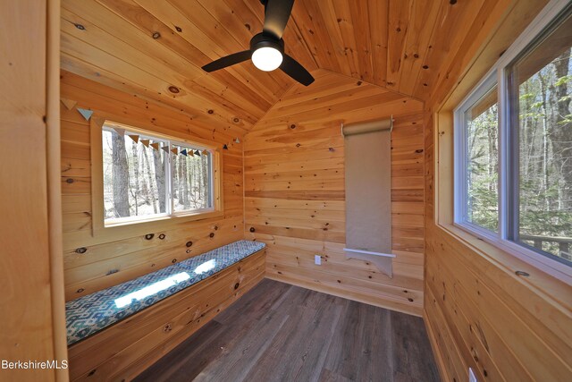 55 Mallard Dr, Becket, MA 01223 - sauna with wood ceiling, wood walls, and wood finished floors